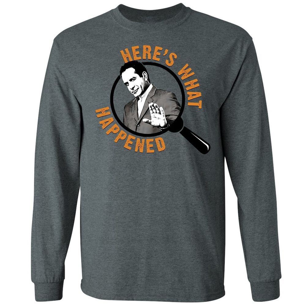 Long Sleeve T-Shirt - 85SRQNAW - Dark Heather - 15