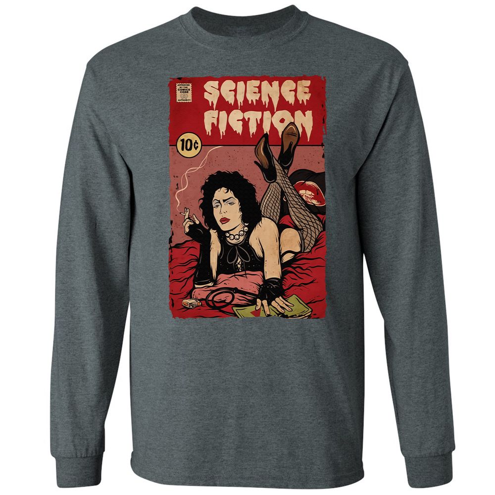 Long Sleeve T-Shirt - 7XFMQPA2 - Dark Heather - 15