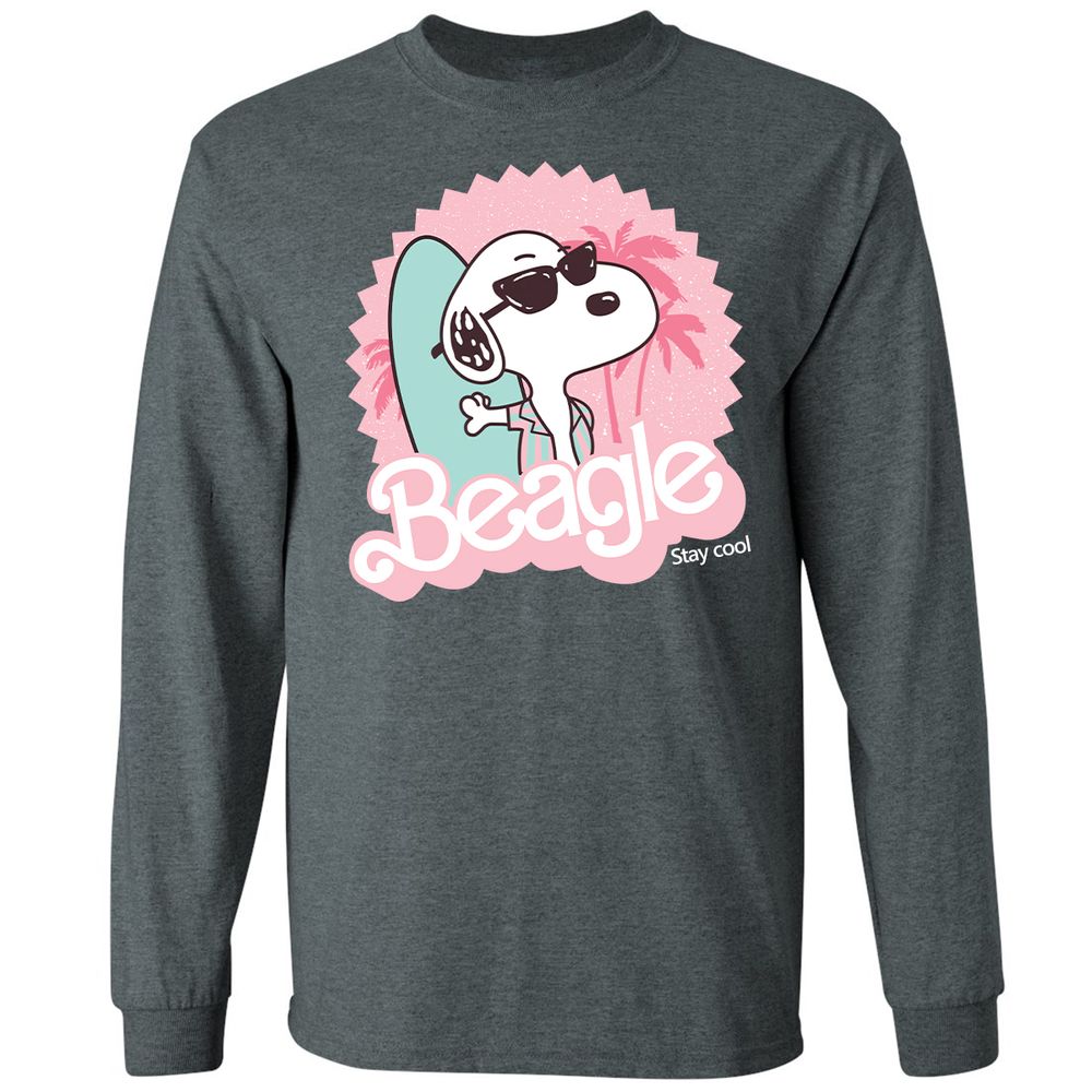 Long Sleeve T-Shirt - NVP5FF1Y - Dark Heather - 15