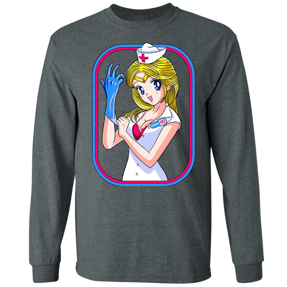 Long Sleeve T-Shirt - A7AR8TN5 - Dark Heather - 15