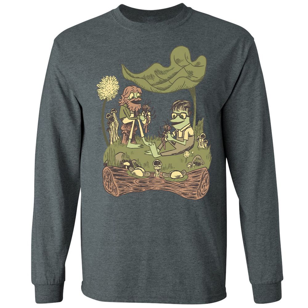 Long Sleeve T-Shirt - MFGLWEJ2 - Dark Heather - 15