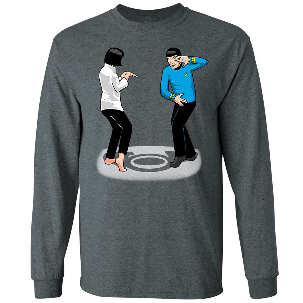 Long Sleeve T-Shirt - YFQRBYYA - Dark Heather - 15