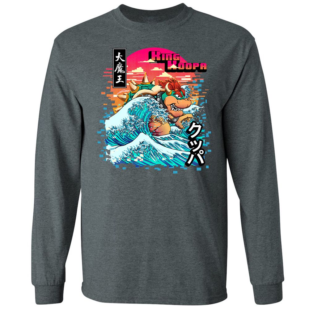 Long Sleeve T-Shirt - JRCEPRWC - Dark Heather - 15