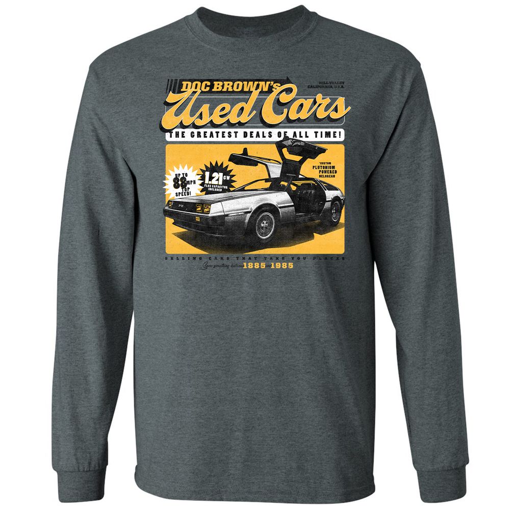 Long Sleeve T-Shirt - H2J8WR64 - Dark Heather - 15