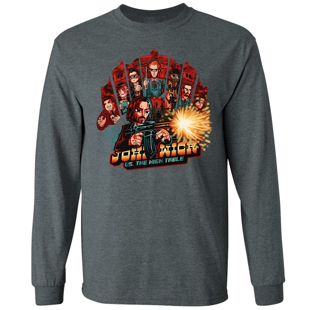 Long Sleeve T-Shirt - TAWQYSTB - Dark Heather - 15