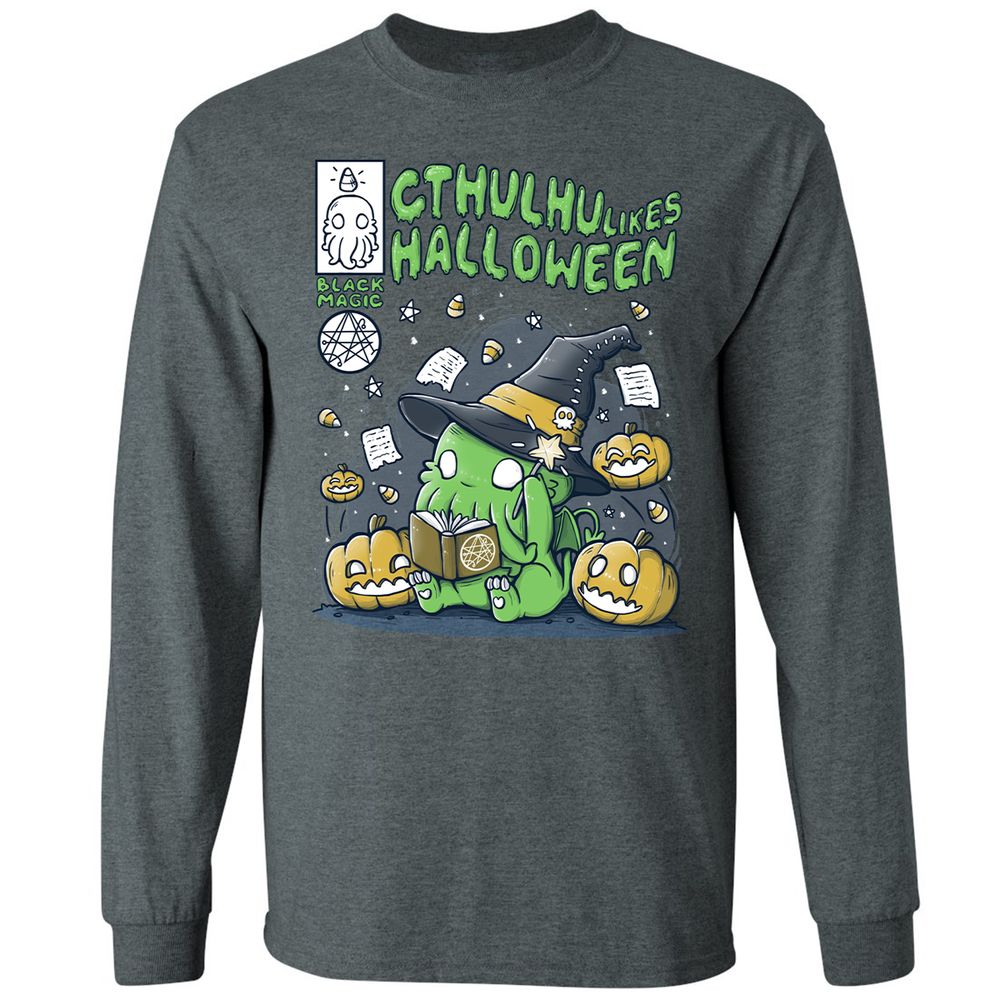 Long Sleeve T-Shirt - 4XXF1Q7N - Dark Heather - 15