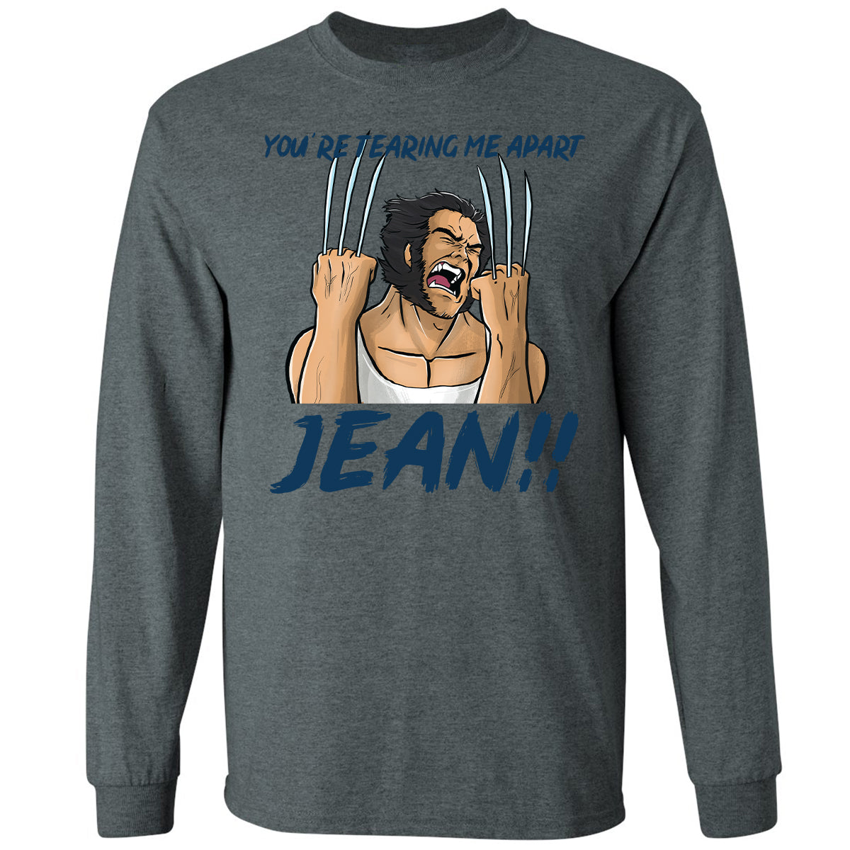 Long Sleeve T-Shirt - MC5AGTDE - Dark Heather - 15