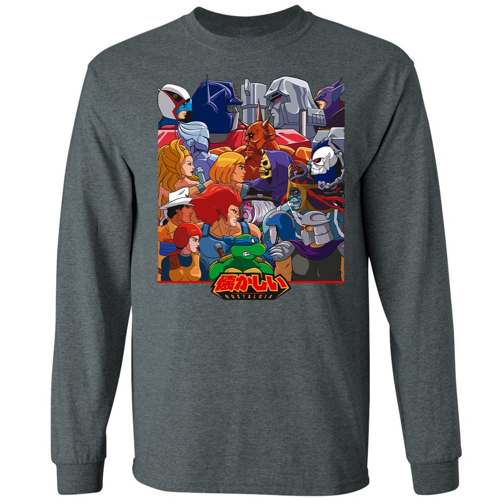 Long Sleeve T-Shirt - EFUW5U3X - Dark Heather - 15