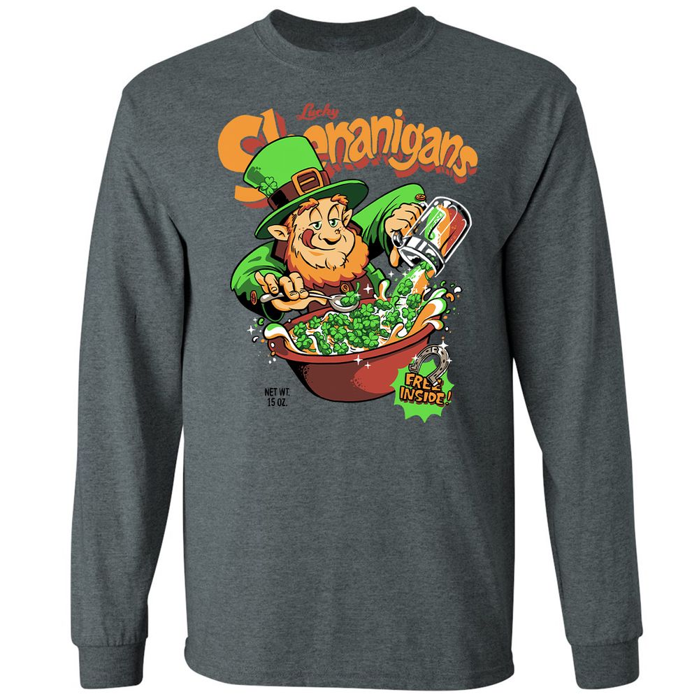 Long Sleeve T-Shirt - ZLD1NHZL - Dark Heather - 15