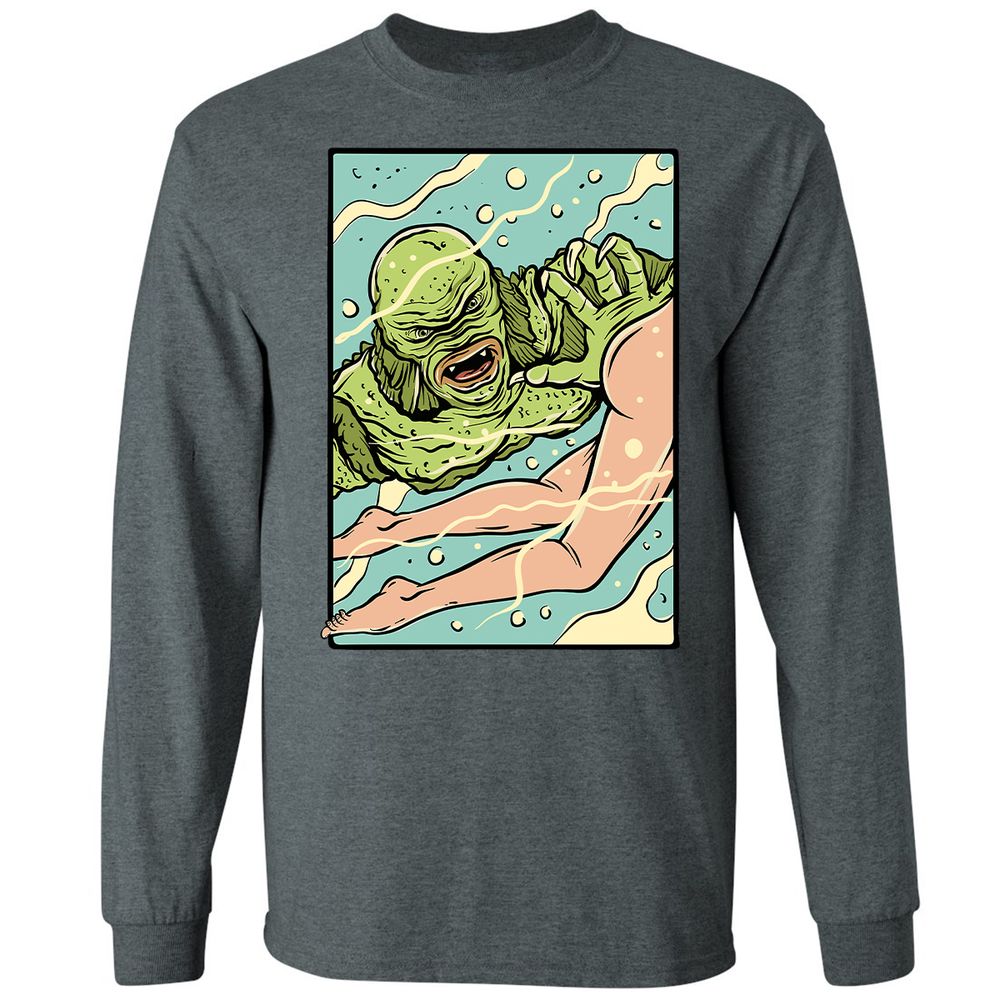 Long Sleeve T-Shirt - 2MUST22W - Dark Heather - 15
