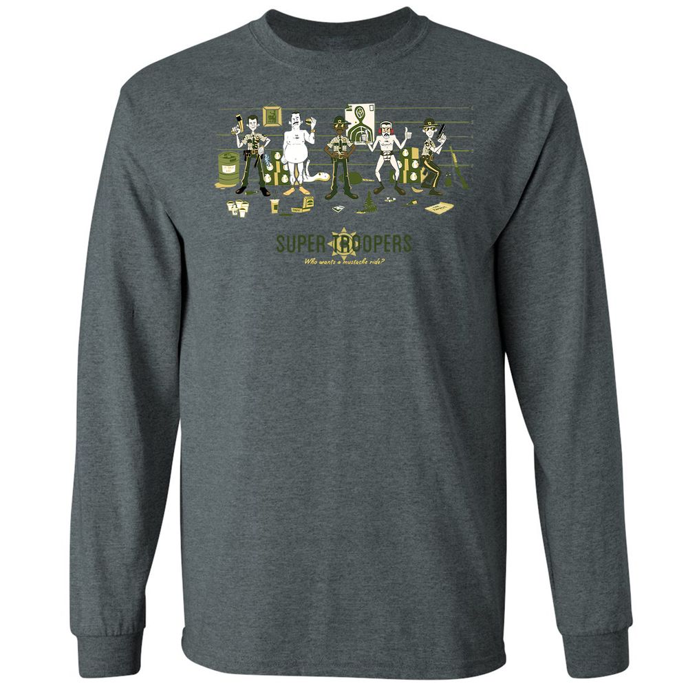 Long Sleeve T-Shirt - KH69PT6B - Dark Heather - 15