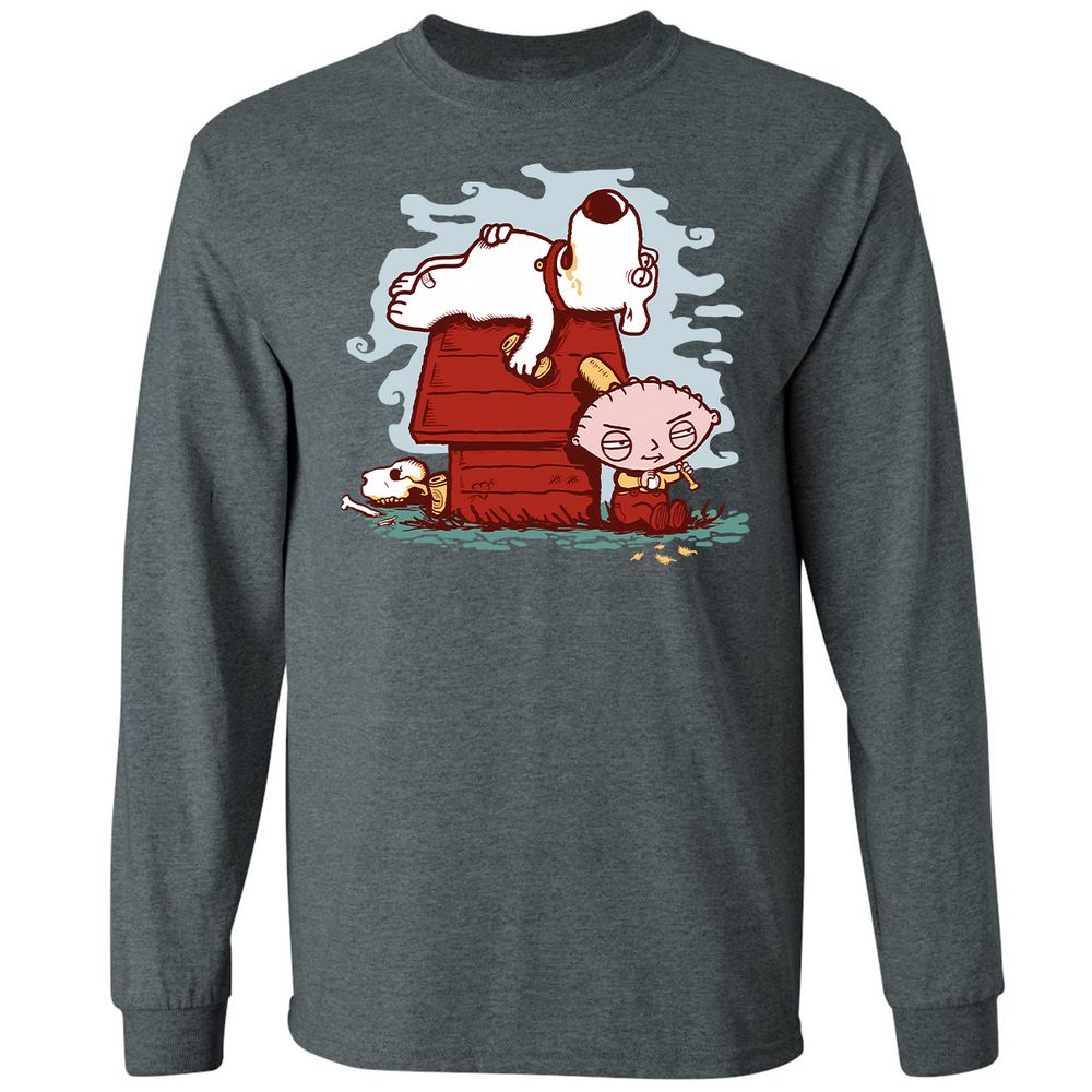 Long Sleeve T-Shirt - DBN2NHC4 - Dark Heather - 15