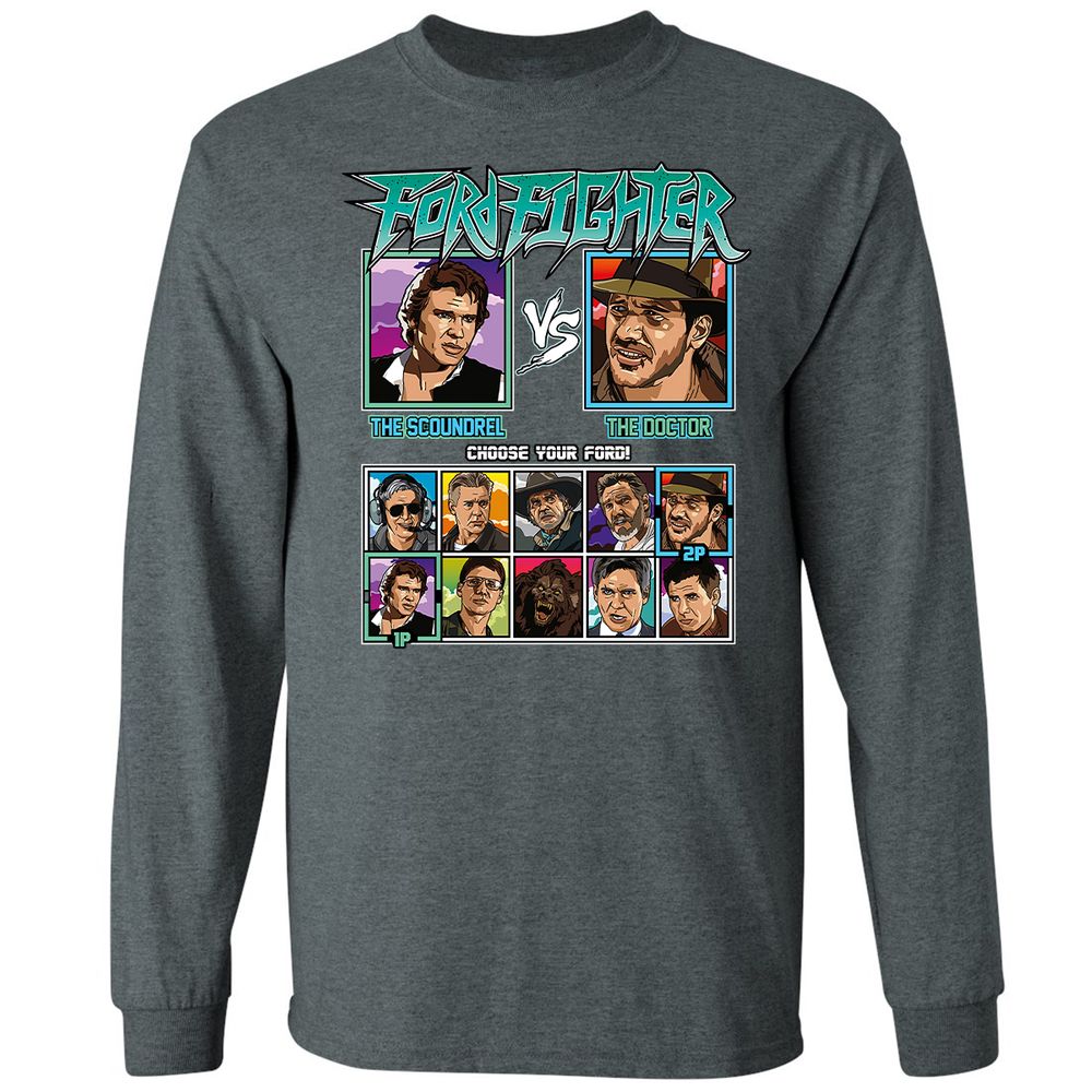 Long Sleeve T-Shirt - 7UCCLLR8 - Dark Heather - 15