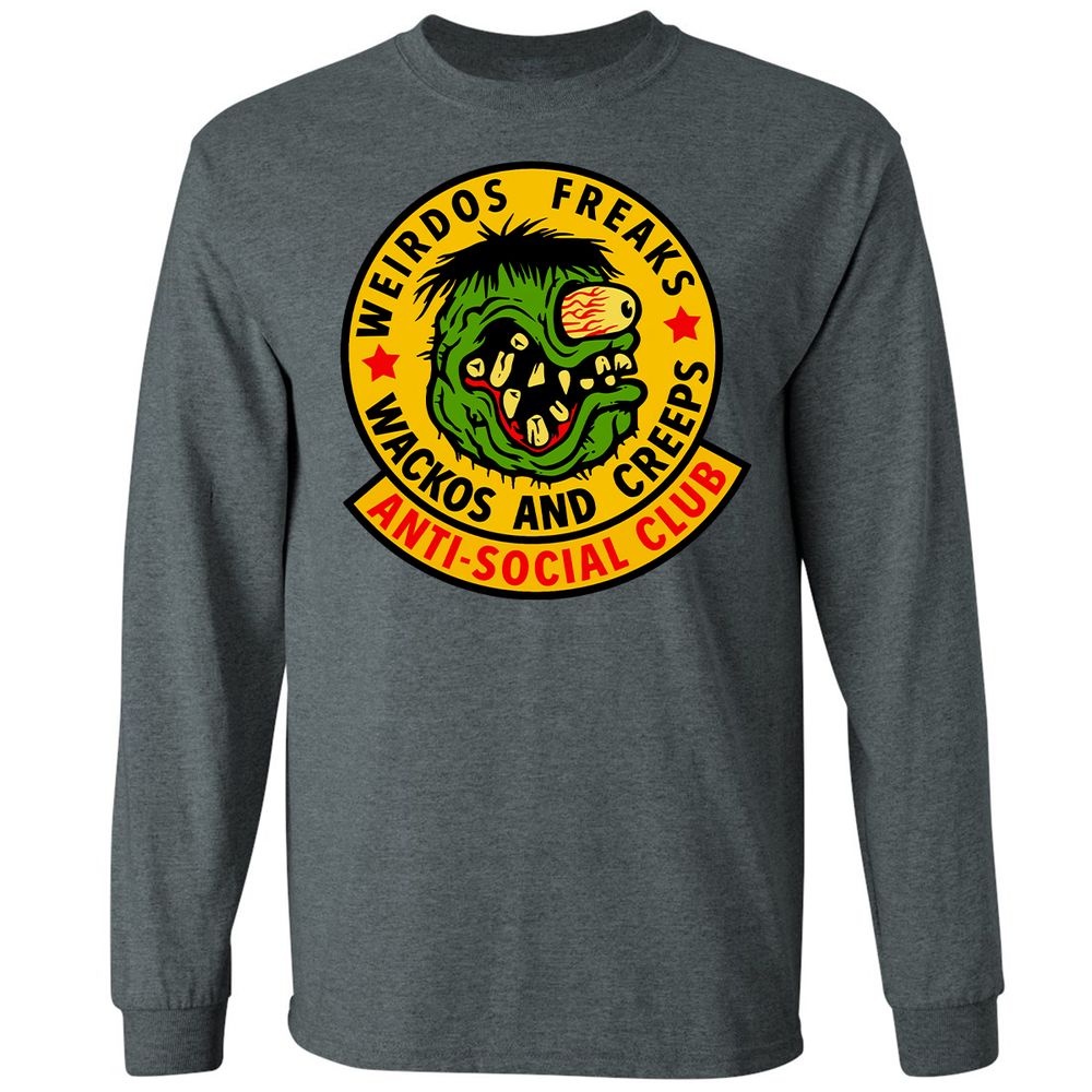 Long Sleeve T-Shirt - UY7PDVDP - Dark Heather - 15