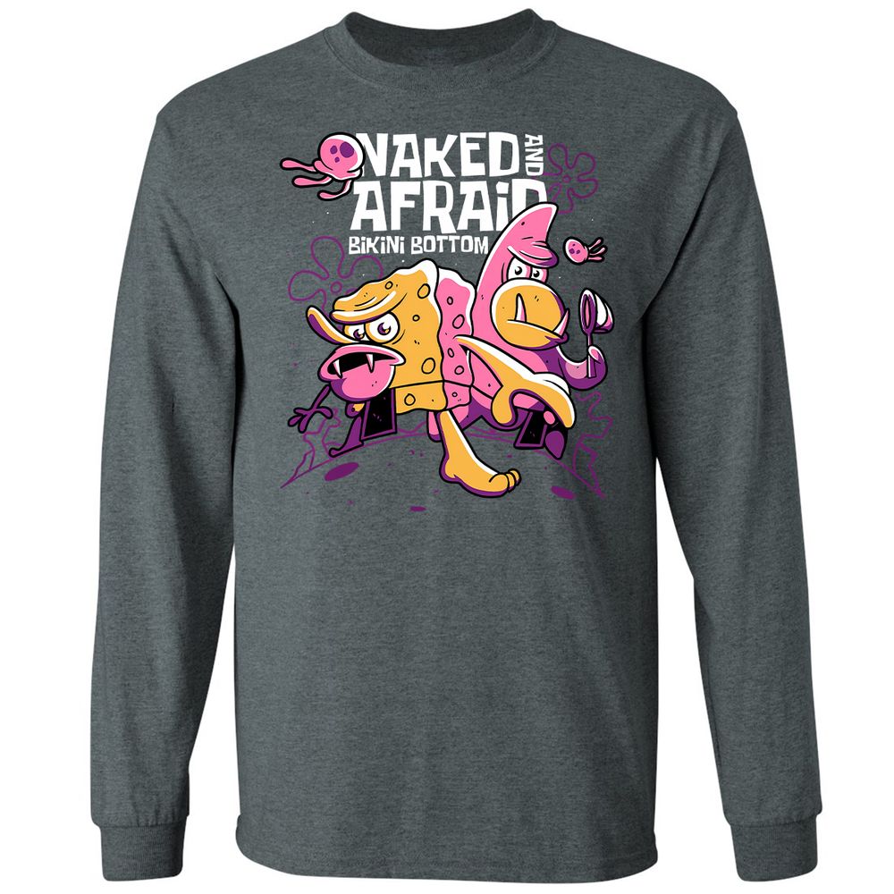 Long Sleeve T-Shirt - M2E8XS5R - Dark Heather - 15