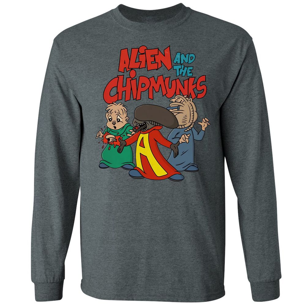 Long Sleeve T-Shirt - AAHAAXPM - Dark Heather - 15