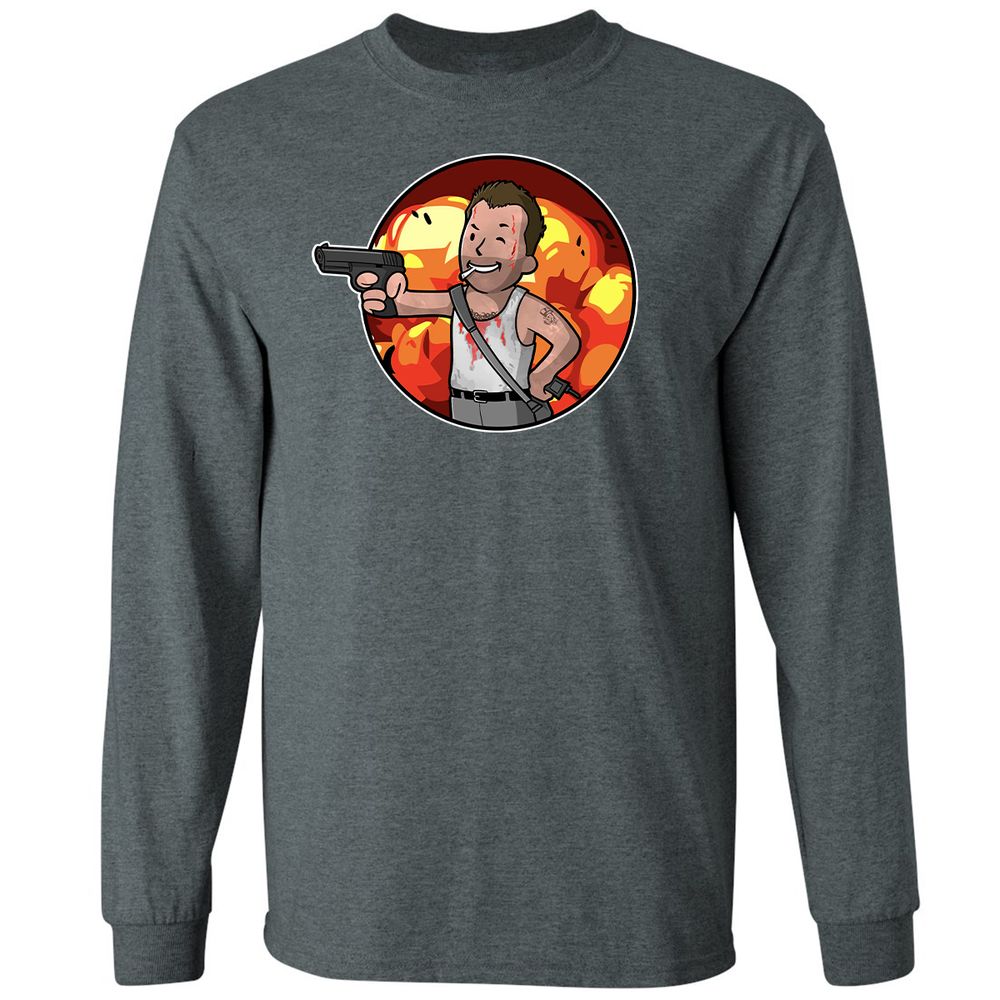 Long Sleeve T-Shirt - PB6KLGSL - Dark Heather - 15