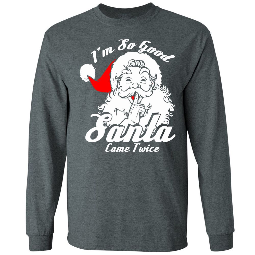 Long Sleeve T-Shirt - V9E4M13Y - Dark Heather - 15