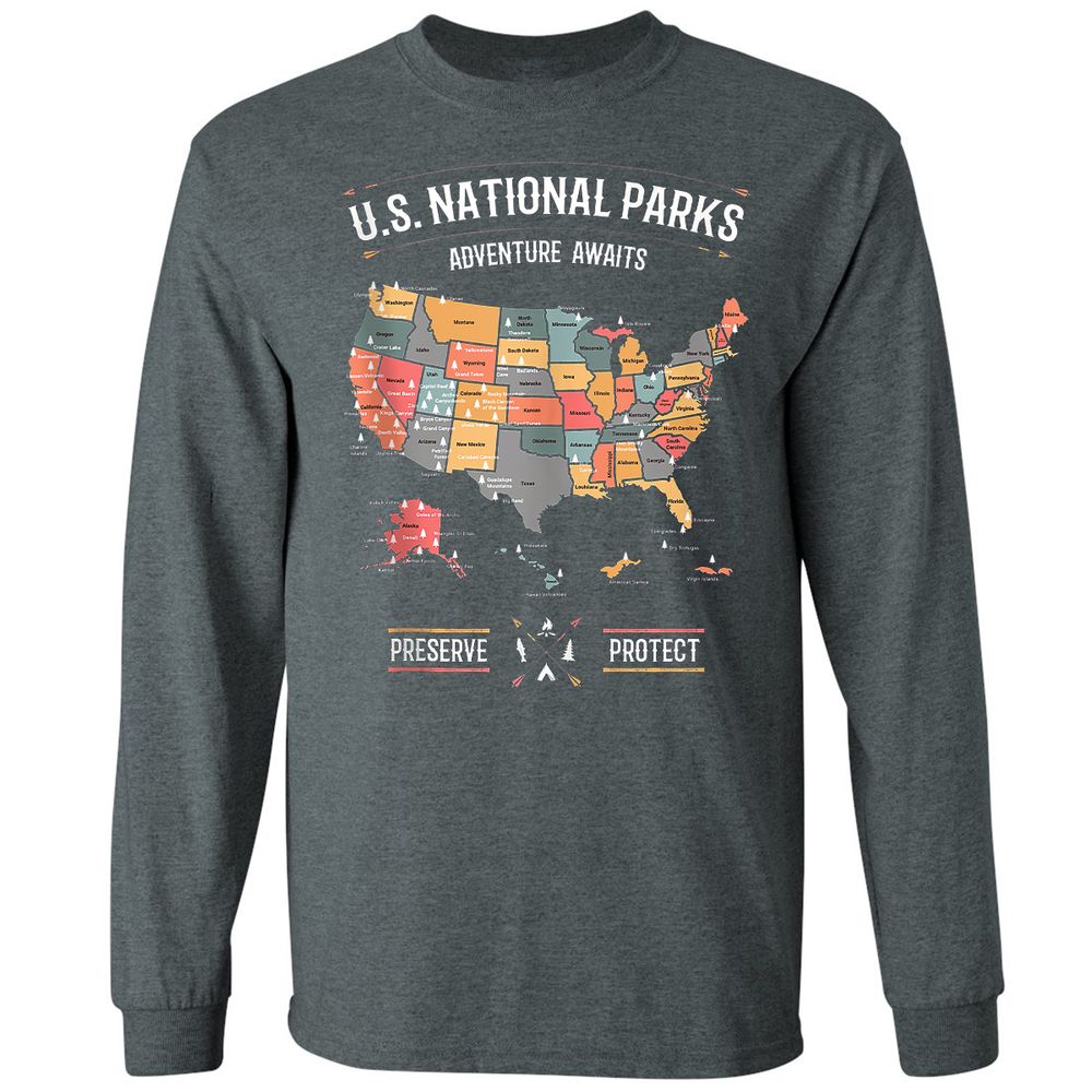 Long Sleeve T-Shirt - J13GK4VF - Dark Heather - 15