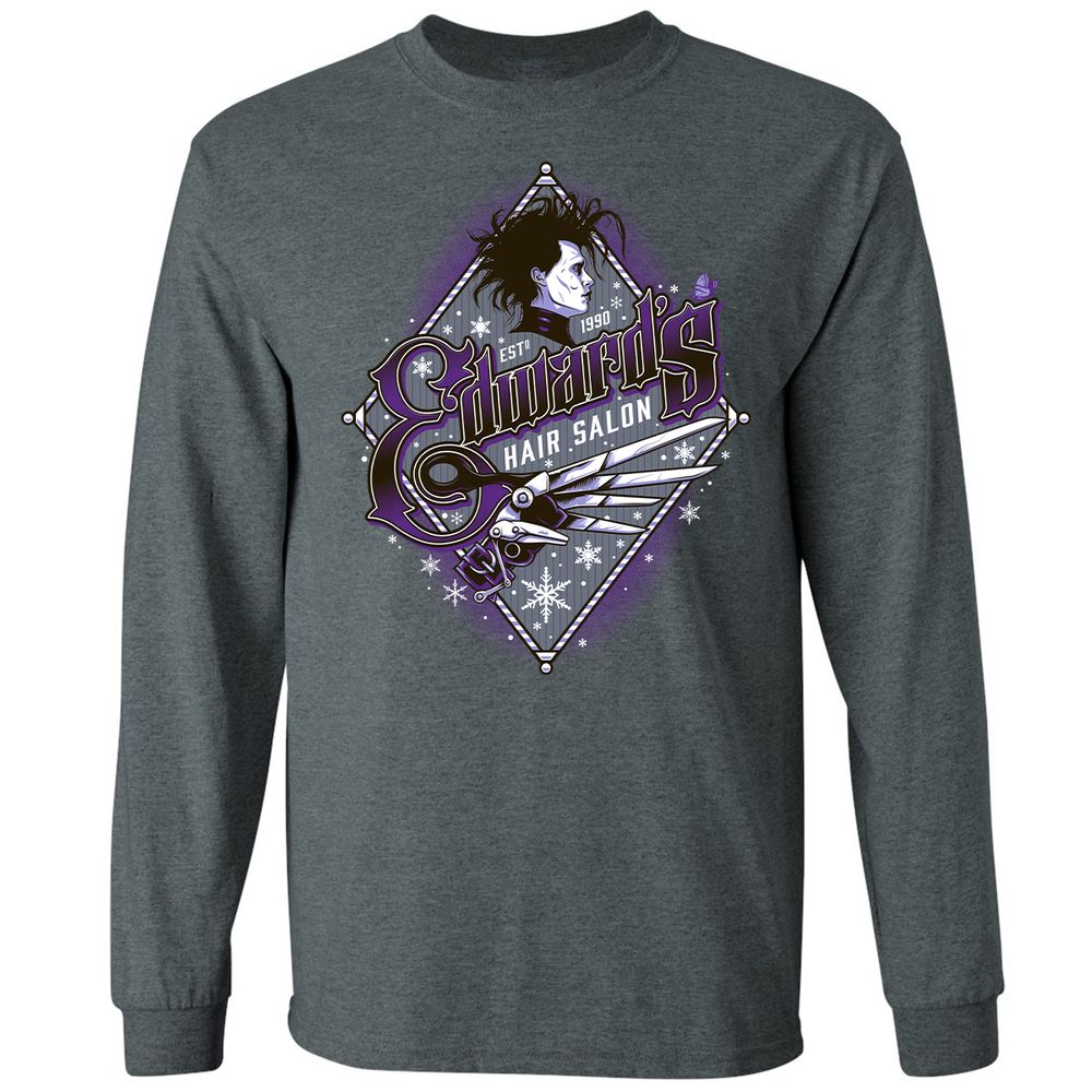 Long Sleeve T-Shirt - 29B3MA17 - Dark Heather - 15