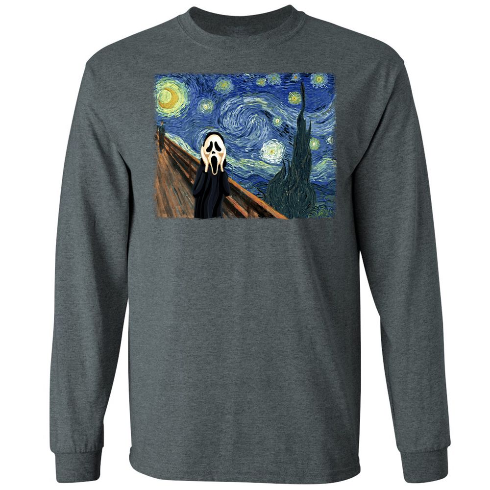 Long Sleeve T-Shirt - MMFTHUCE - Dark Heather - 15