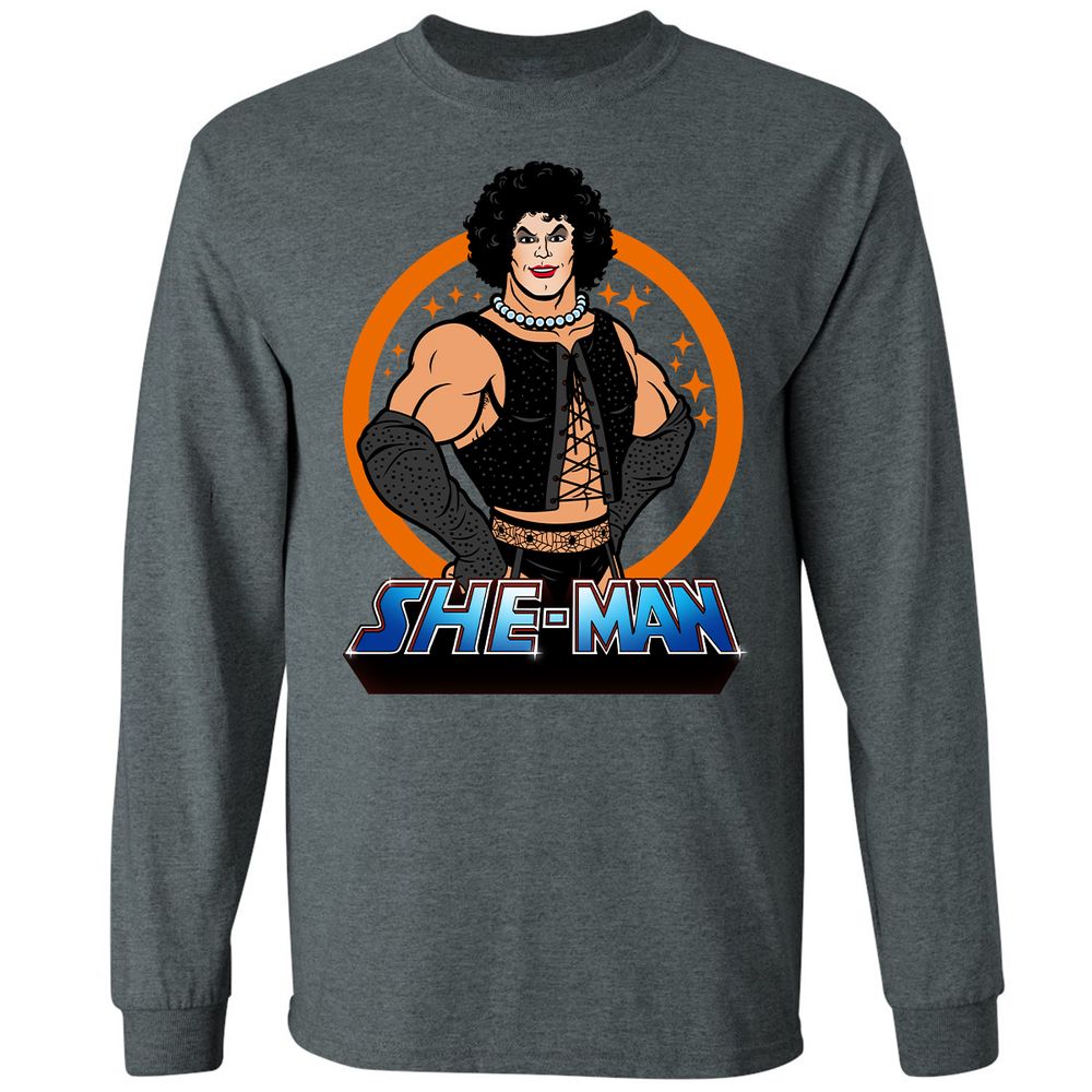Long Sleeve T-Shirt - W15UHS7N - Dark Heather - 15