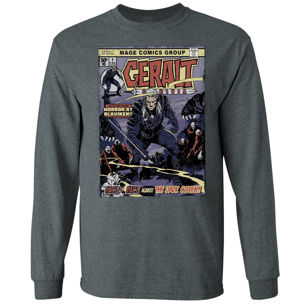 Long Sleeve T-Shirt - EQYL2B4H - Dark Heather - 15