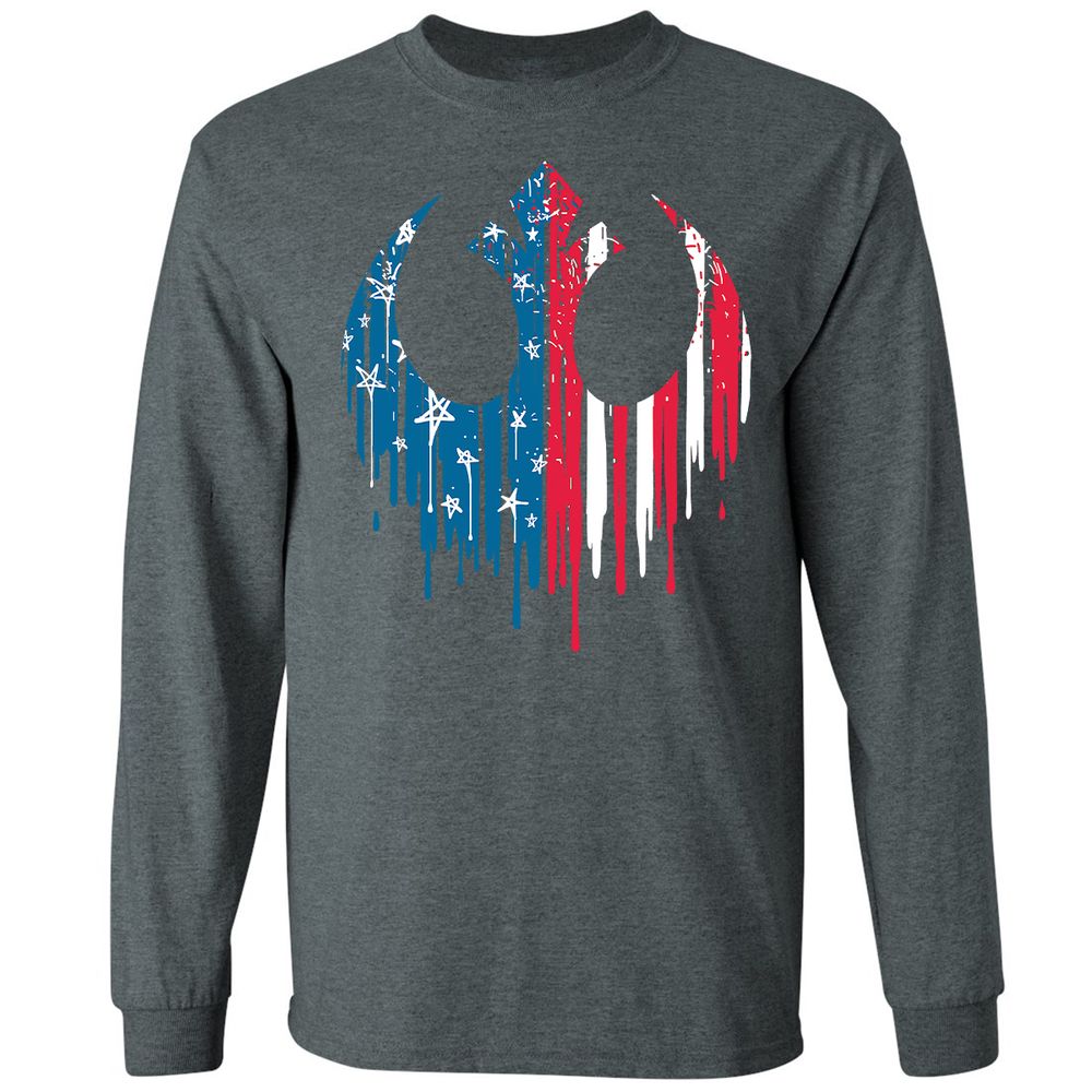 Long Sleeve T-Shirt - 5AWGL3DC - Dark Heather - 15