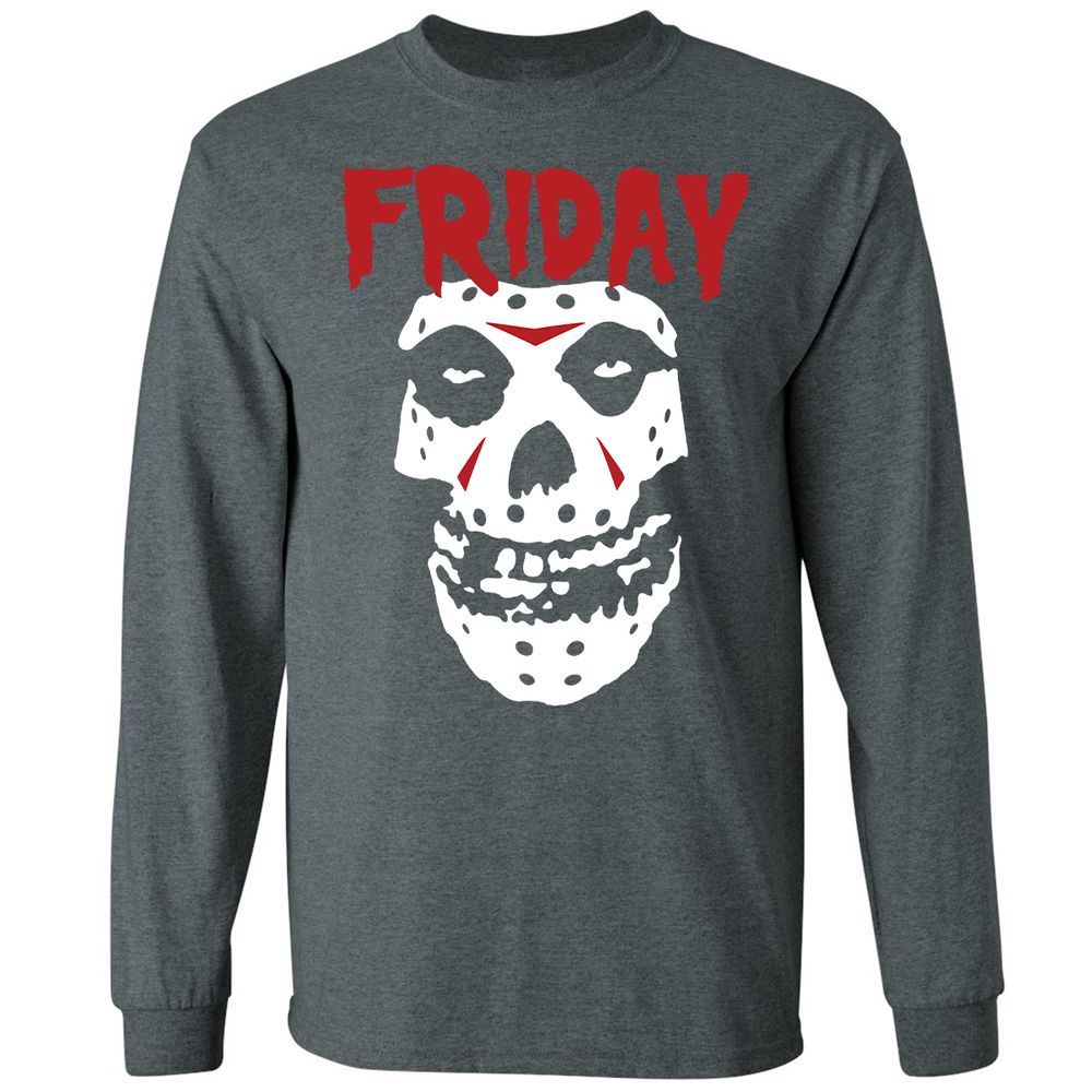 Long Sleeve T-Shirt - Z7X65NFV - Dark Heather - 15