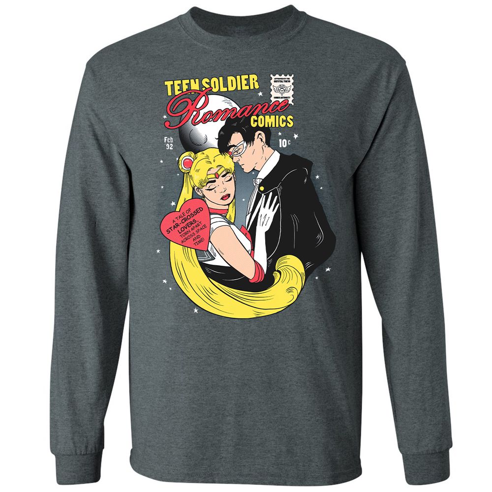 Long Sleeve T-Shirt - SLCL6H4K - Dark Heather - 15