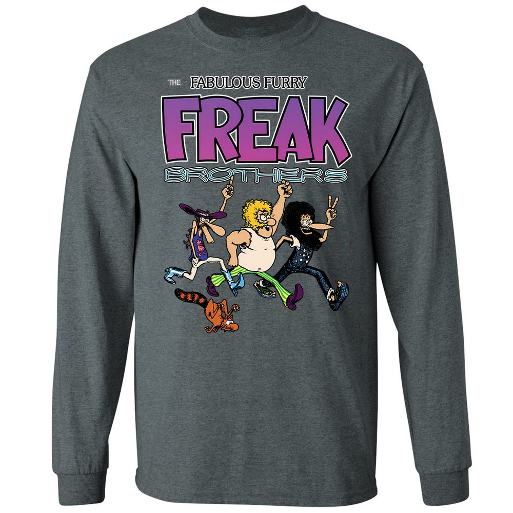 Long Sleeve T-Shirt - CS8YEQKJ - Dark Heather - 15