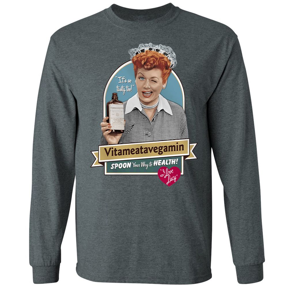 Long Sleeve T-Shirt - 8L6BJWEQ - Dark Heather - 15