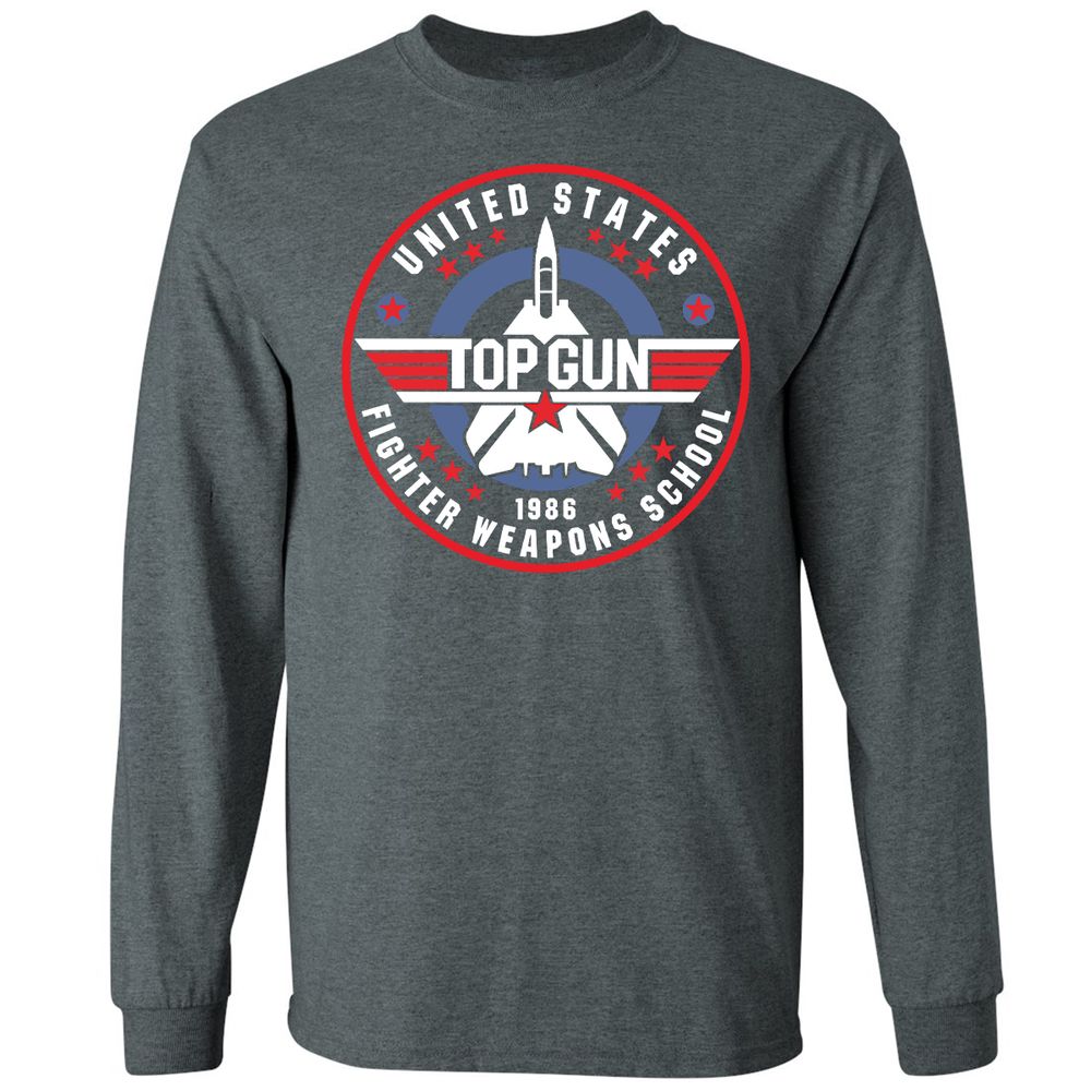 Long Sleeve T-Shirt - JXB8RRBJ - Dark Heather - 15