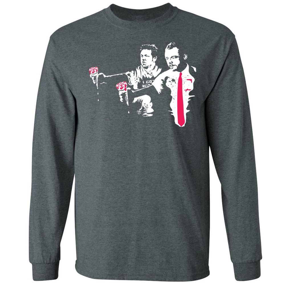 Long Sleeve T-Shirt - KSS7Y5CZ - Dark Heather - 15