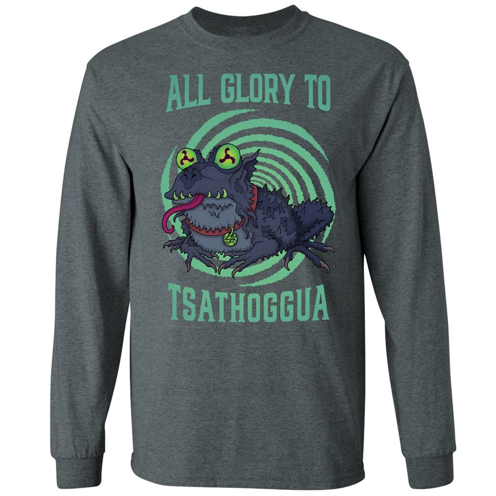 Long Sleeve T-Shirt - QCMKMJSY - Dark Heather - 15