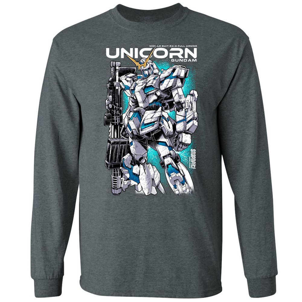 Long Sleeve T-Shirt - 6SL1FV9E - Dark Heather - 15