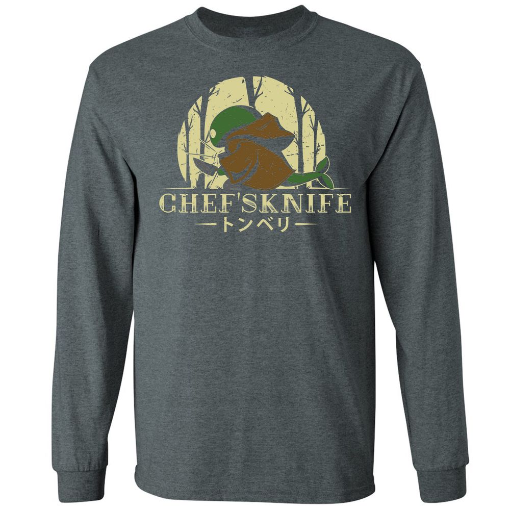 Long Sleeve T-Shirt - XKT67RTD - Dark Heather - 15