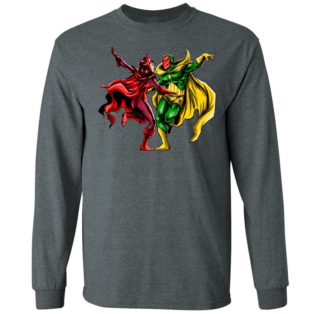 Long Sleeve T-Shirt - CHJVFYWT - Dark Heather - 15