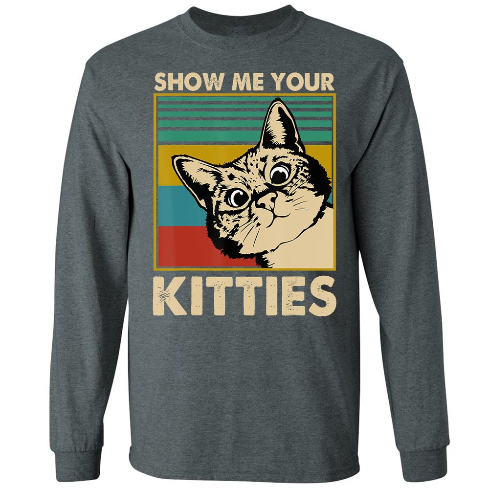 Long Sleeve T-Shirt - GM73LXJV - Dark Heather - 15