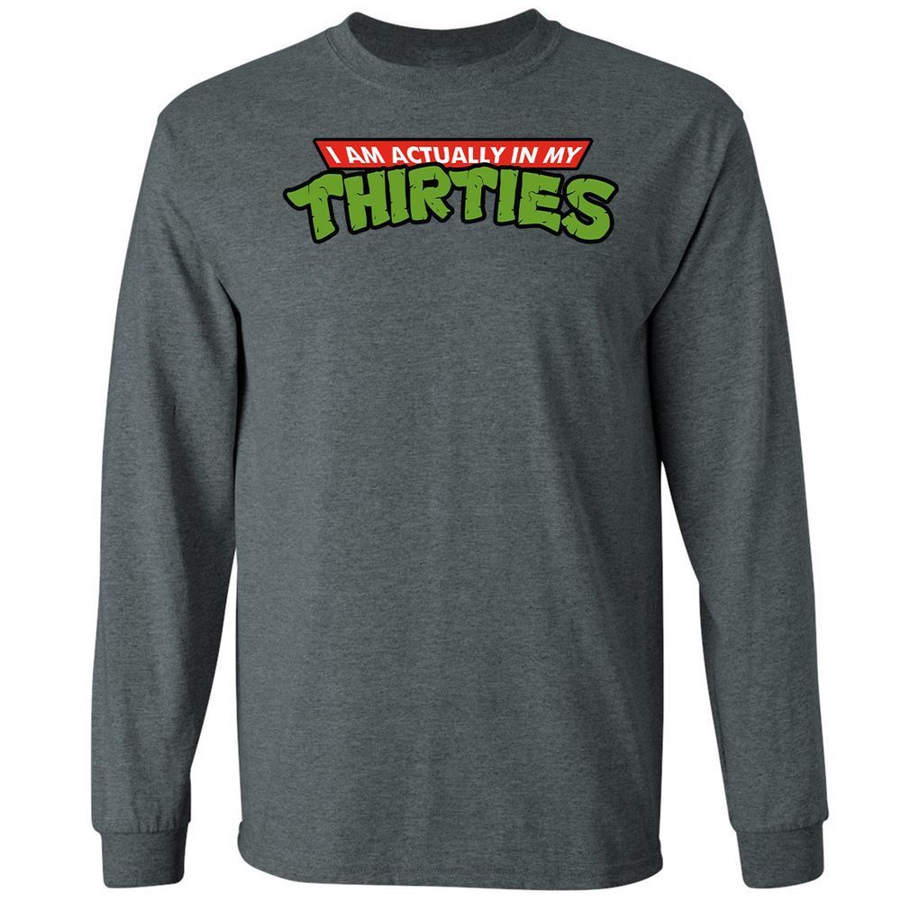 Long Sleeve T-Shirt - Y77K6K58 - Dark Heather - 15