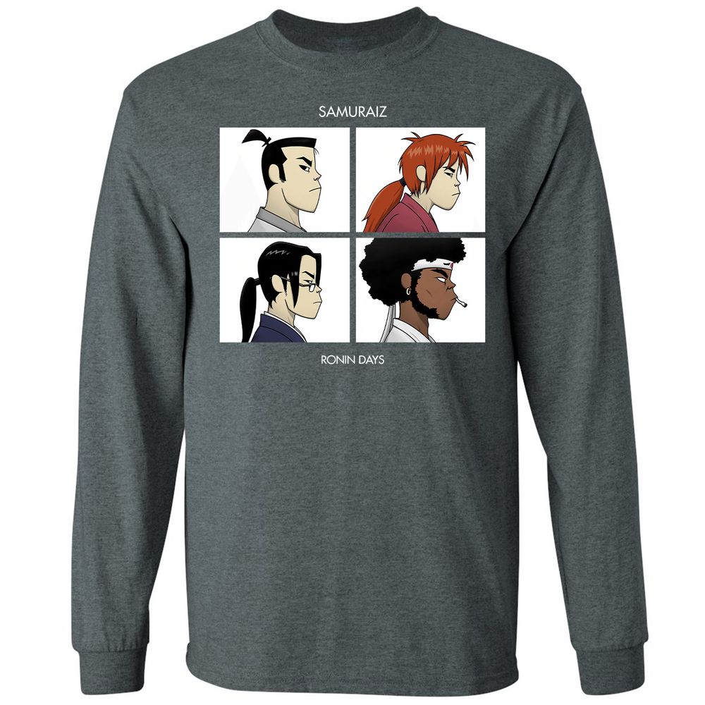 Long Sleeve T-Shirt - 9UGWZFBF - Dark Heather - 15