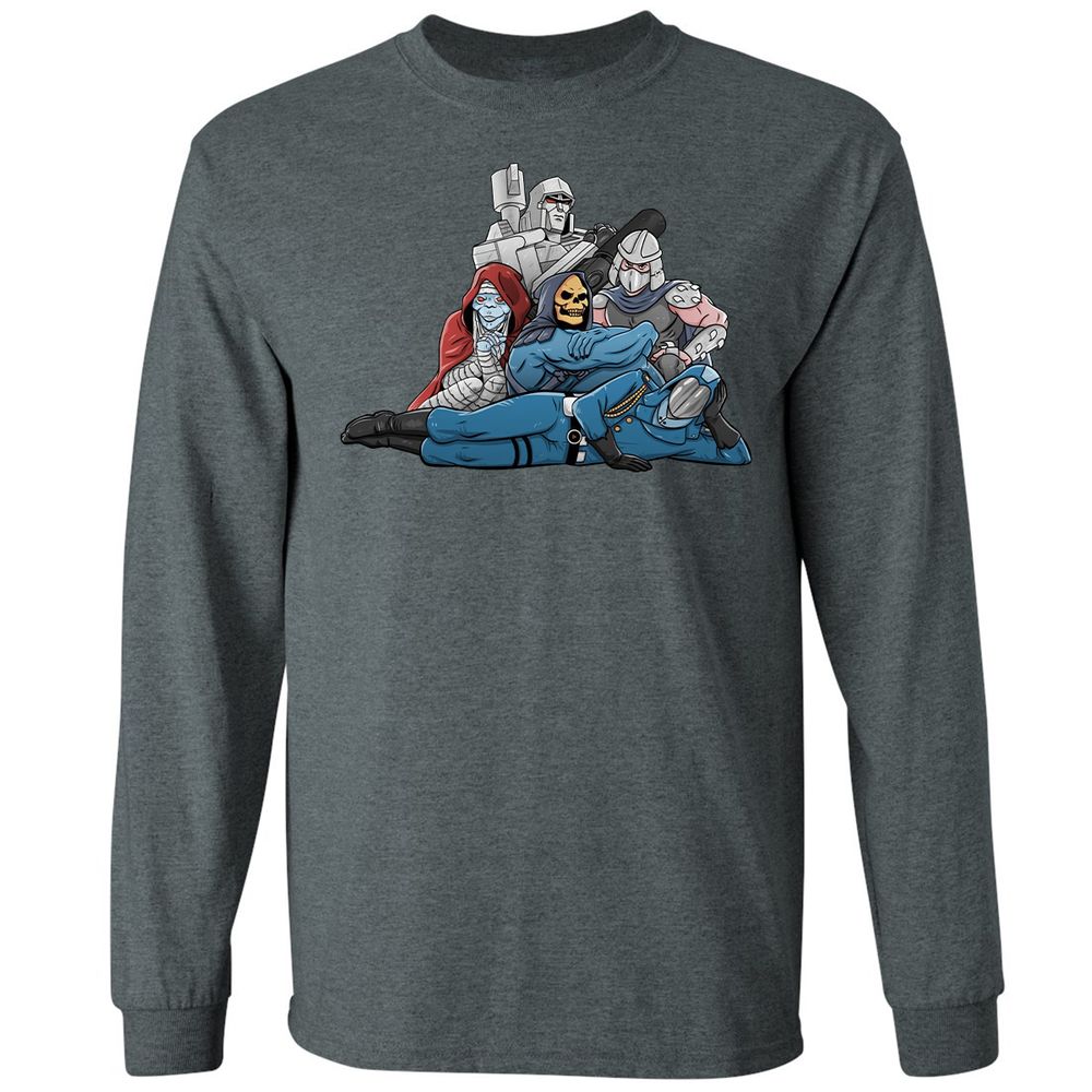 Long Sleeve T-Shirt - 5HT2BVS8 - Dark Heather - 15