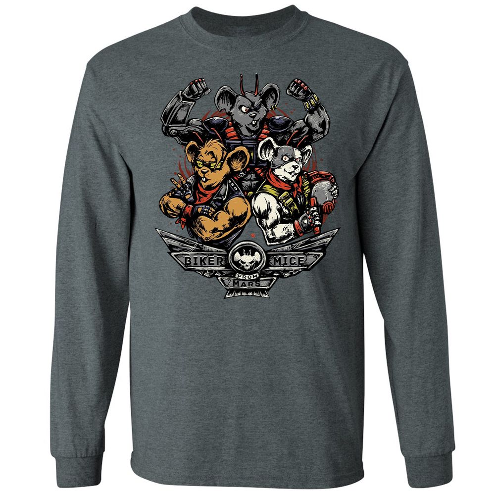 Long Sleeve T-Shirt - 5RB3PQN5 - Dark Heather - 15