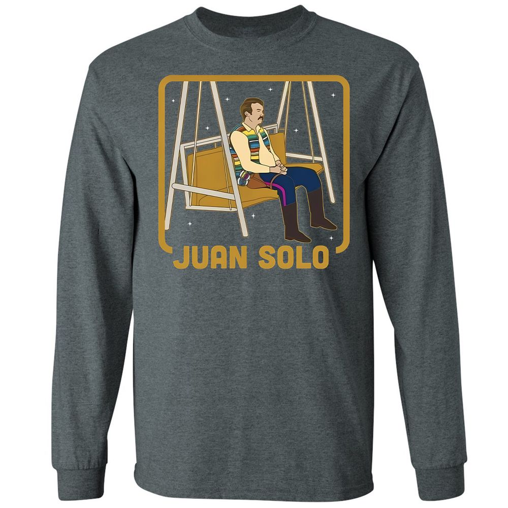 Long Sleeve T-Shirt - T4UP7Z6J - Dark Heather - 15