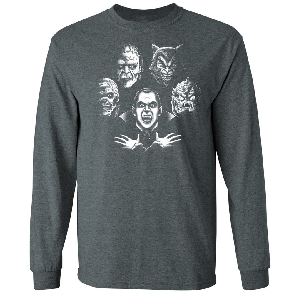 Long Sleeve T-Shirt - HRLLJ51N - Dark Heather - 15