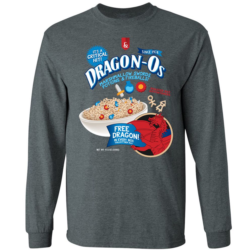 Long Sleeve T-Shirt - EC3H8W6C - Dark Heather - 15