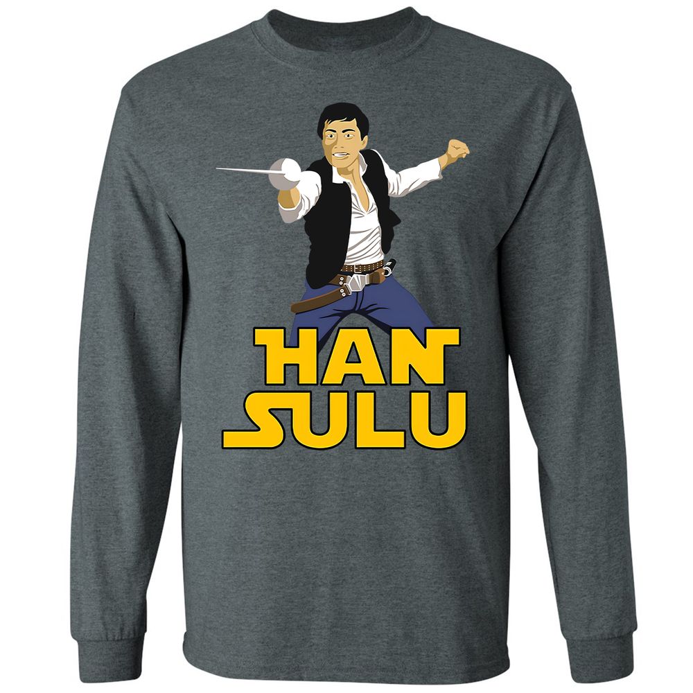 Long Sleeve T-Shirt - DHPG3BJY - Dark Heather - 15