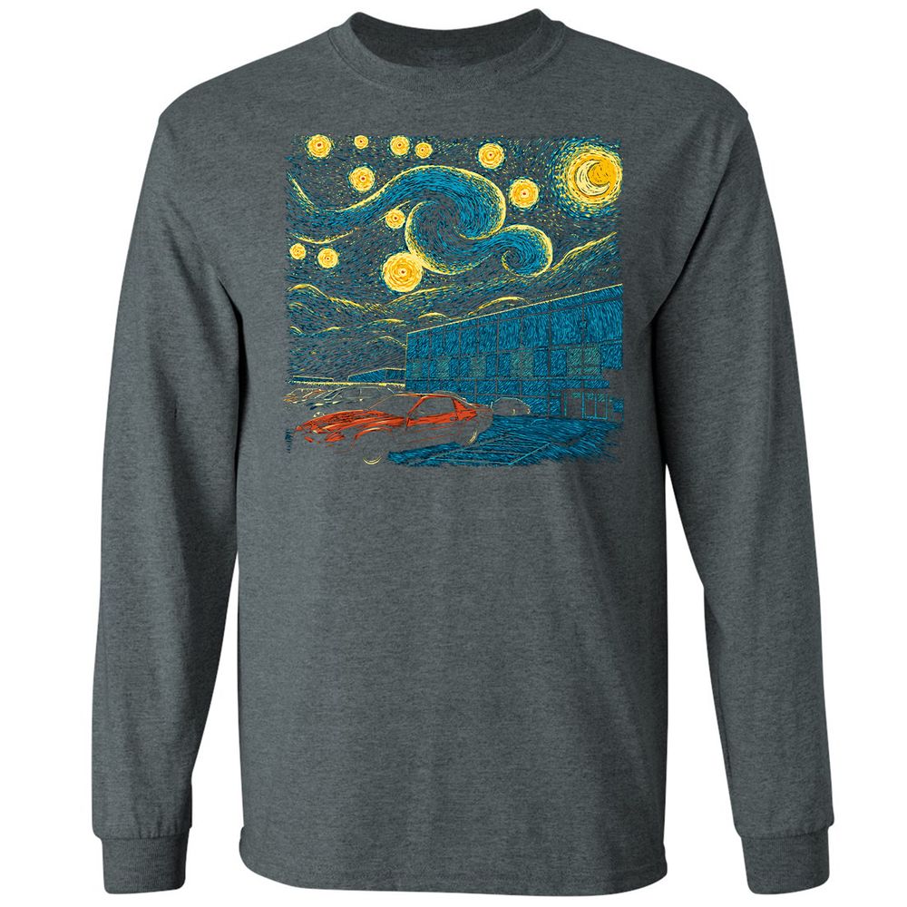Long Sleeve T-Shirt - MYJ7J1DC - Dark Heather - 15