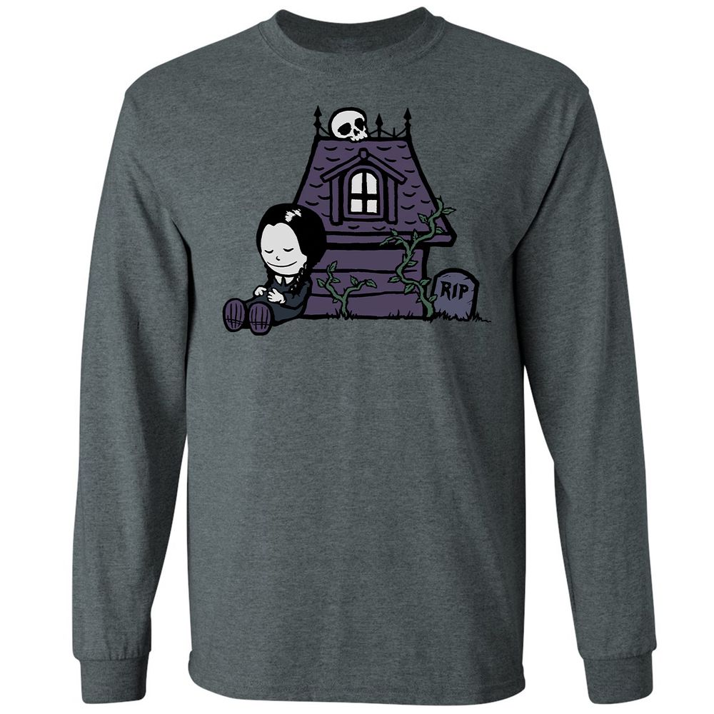 Long Sleeve T-Shirt - DJYSAHK3 - Dark Heather - 15