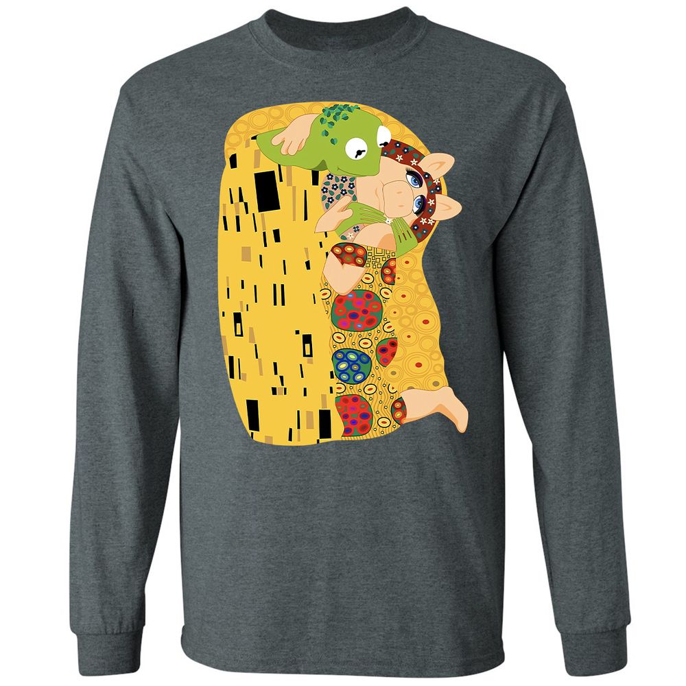 Long Sleeve T-Shirt - M9KEZ1ZS - Dark Heather - 15